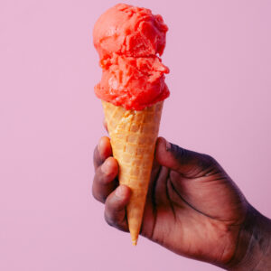 Pauls Homemade Ice Cream Raspberry Sorbet