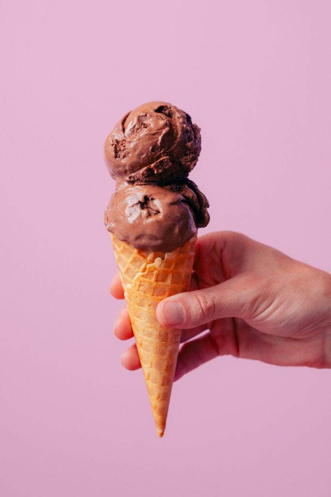 Pauls Homemade Ice Cream Vegan Dark Chocolate