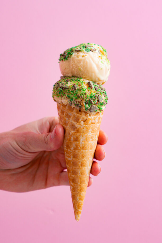 Pauls Homemade Ice Cream Peppermint Crisp Tart Flavour