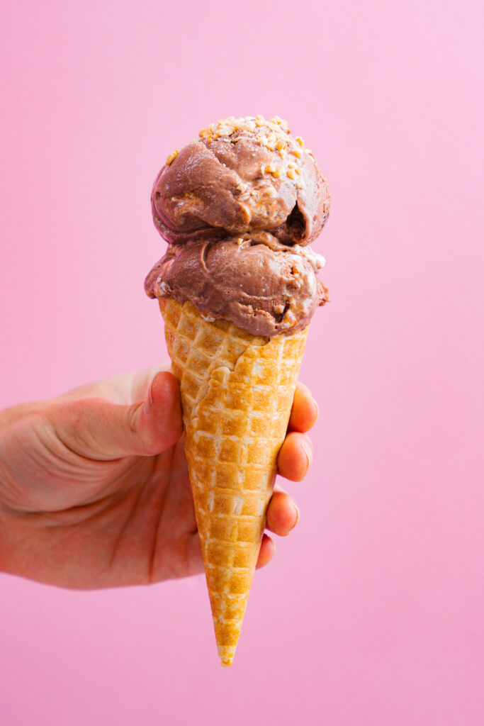 Pauls Homemade Ice Cream Rocky Road Flavour