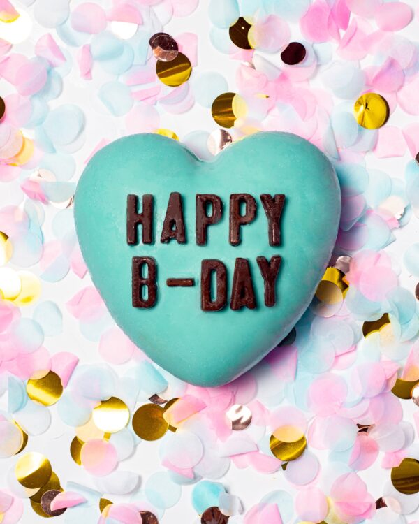 Happy Birthday Heart Cake - Image 2