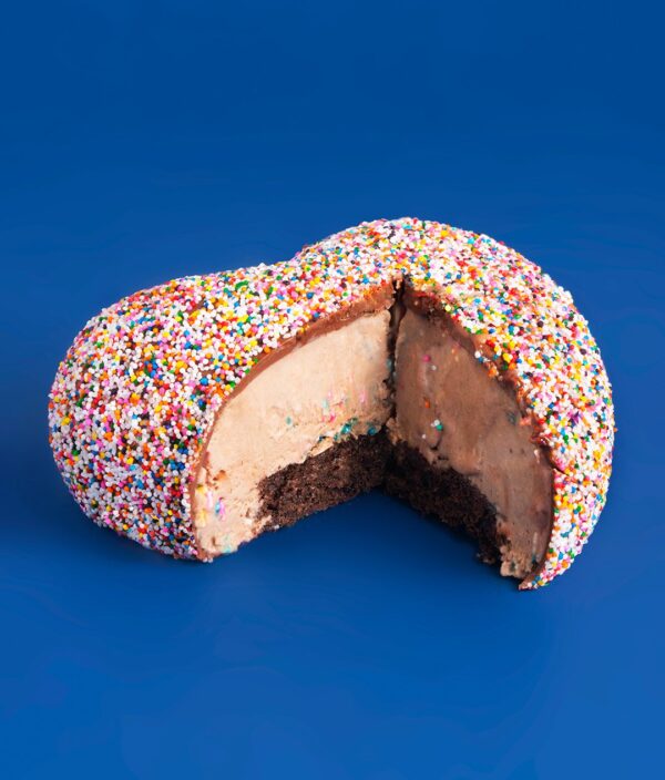 Chocolate Birthday Heart Cake - Image 2
