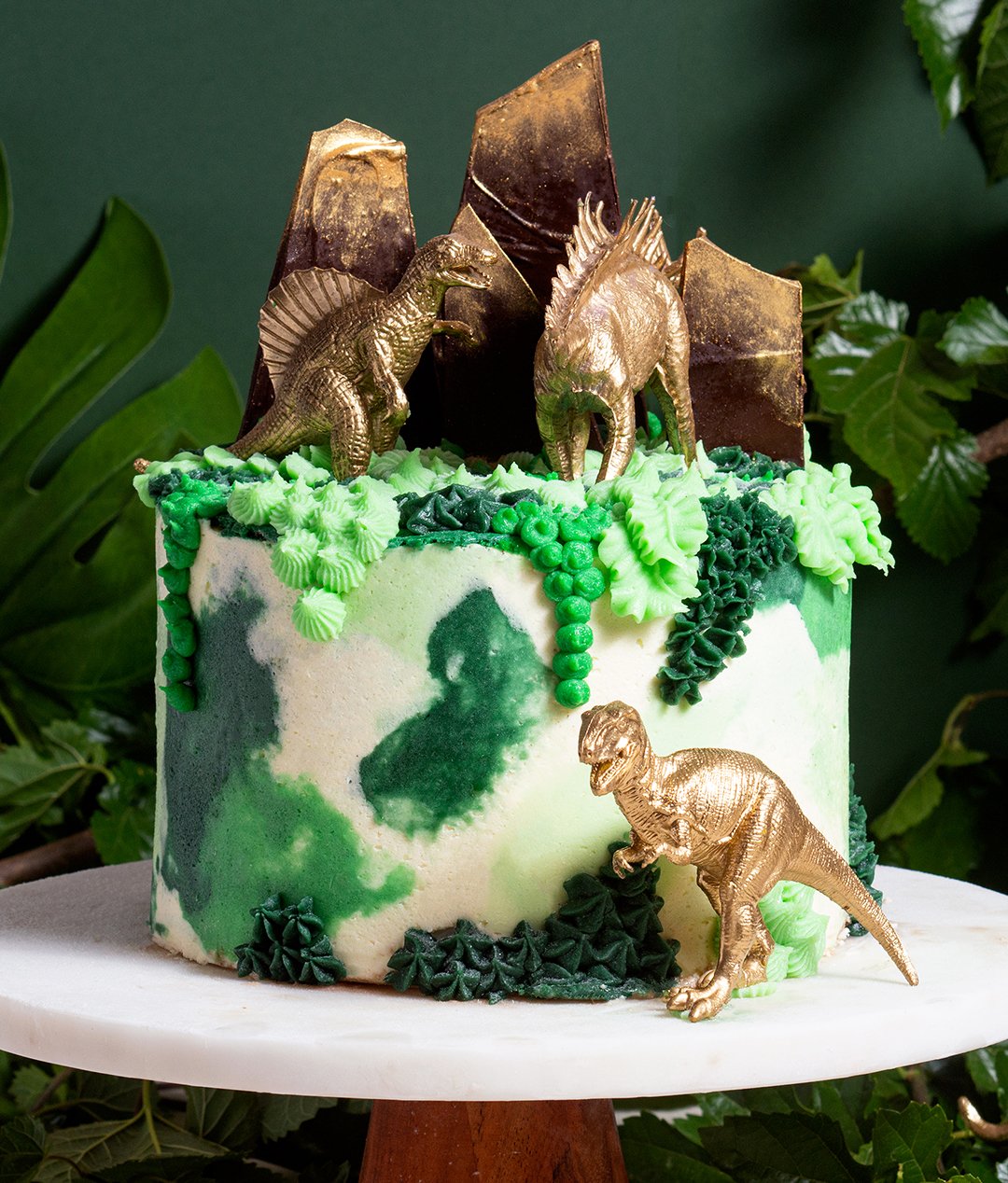 Kids Dinosaur Ice Cream Cake