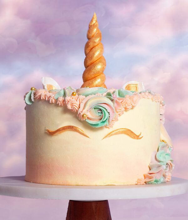 Kids Unicorn Ice Cream Cake - Image 3