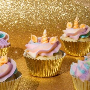 Rainbow Unicorn Cupcakes