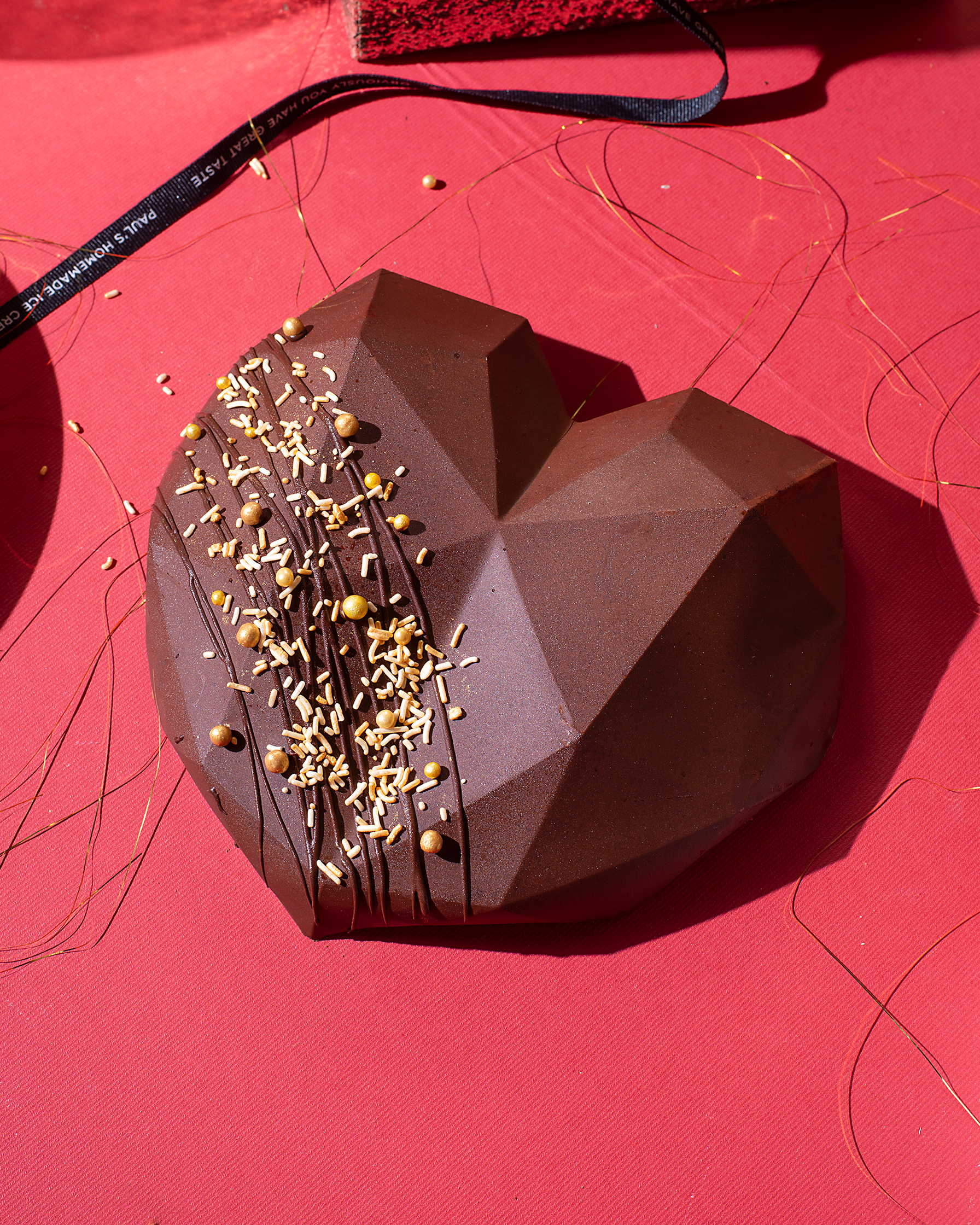 Vegan Lotus Heart Cake