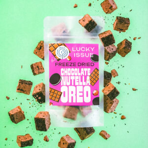 Freeze dried choc nutella