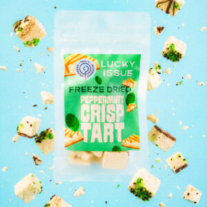 Freeze dried peppermint crisp
