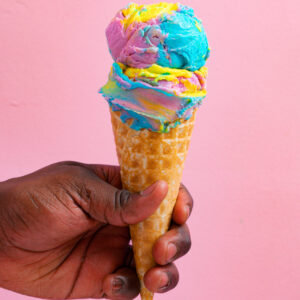 Pauls Homemade Ice Cream Rainbow Unicorn Flavour