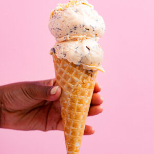 Salted Caramel Dark Chocolate Ice Cream