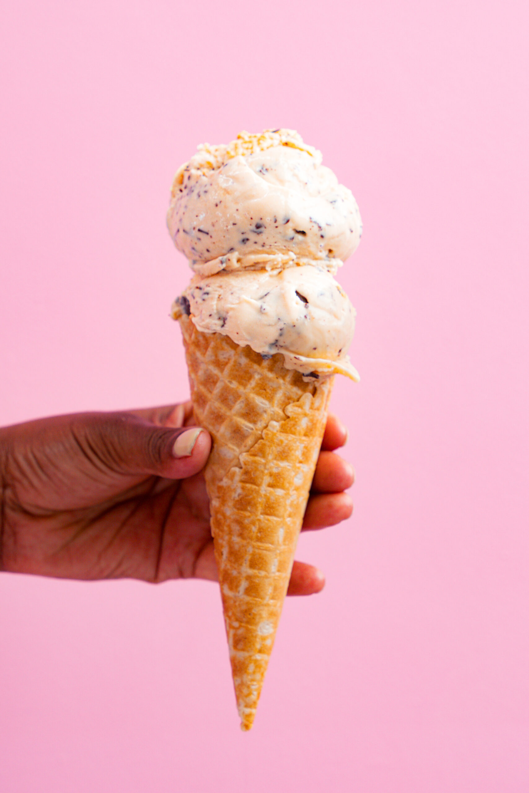 Salted Caramel Dark Chocolate Ice Cream