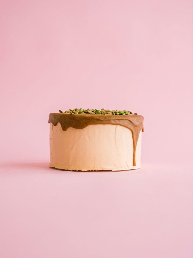 Peppermint Crisp Tart Cake