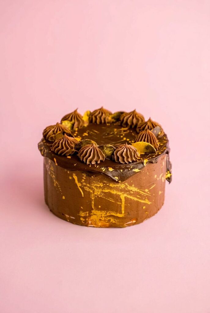 Vegan Dark Chocolate Cake