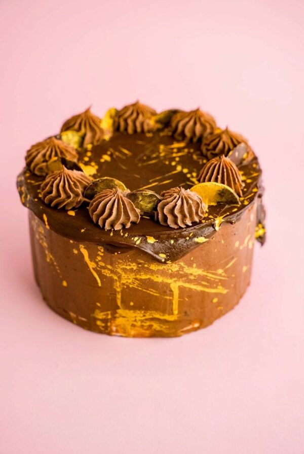 Vegan Dark Chocolate Cake