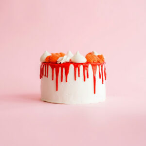 White Chocolate Raspberry Pavlova Cake