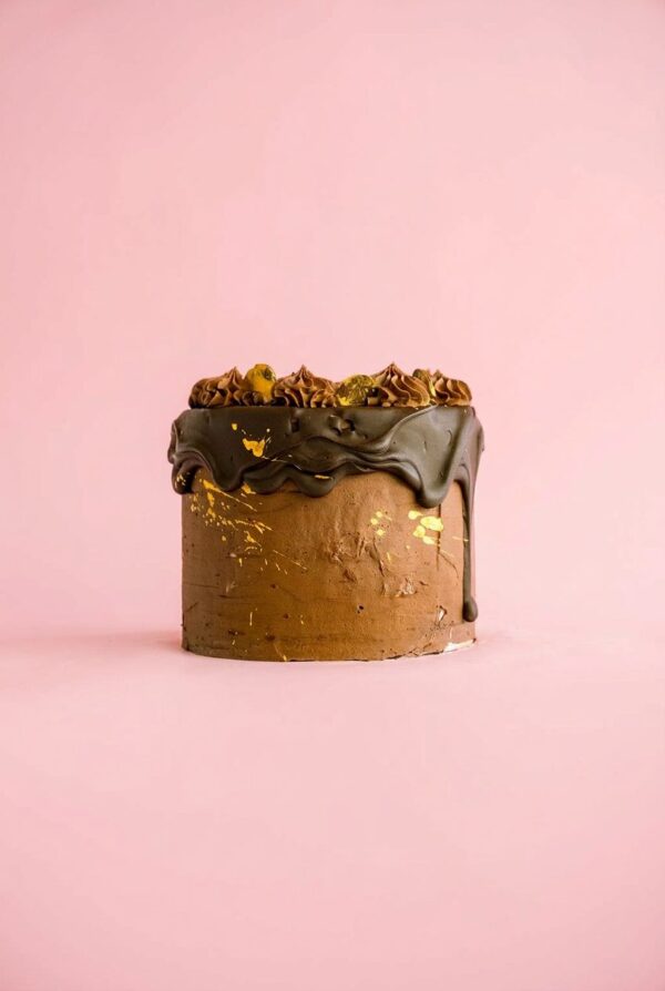 Vegan Dark Chocolate Cake