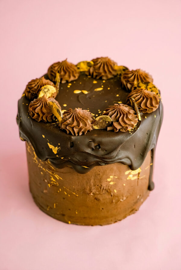 Vegan Dark Chocolate Cake